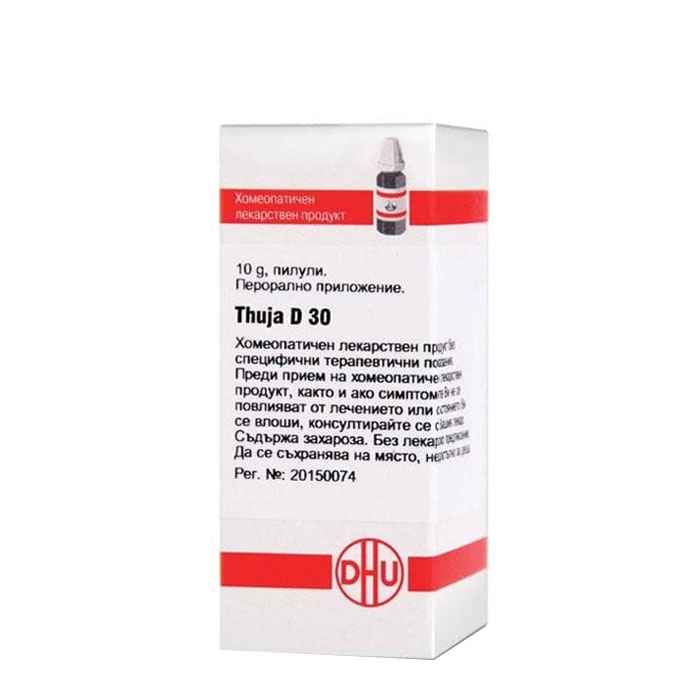 ТУЯ D30 пилули 10 гр. / DHU-ARZNEIMITTEL THUJA D30