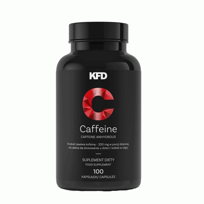 КОФЕИН КФД НУТРИШЪН таблетки 100 броя / KFD NUTRITION CAFFEINE