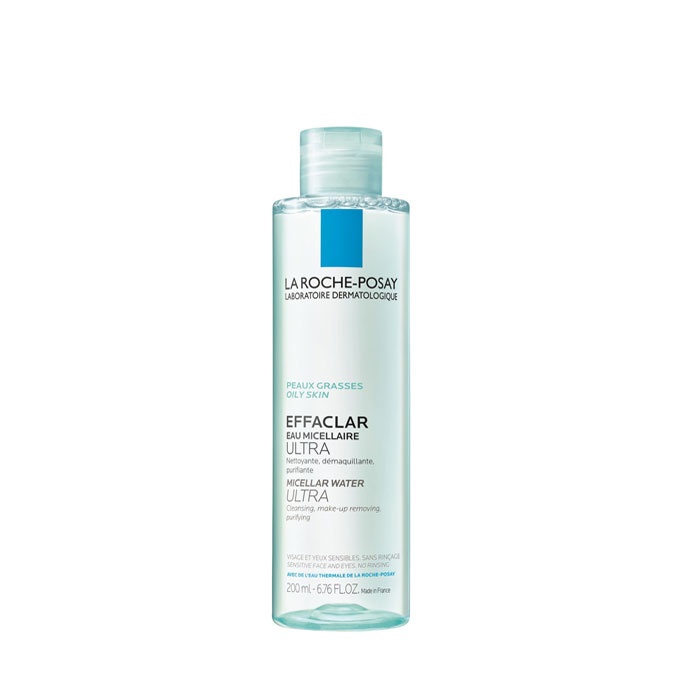 ЛА РОШ ЕФАКЛАР МИЦЕЛАРНА ВОДА УЛТРА ЗА МАЗНА КОЖА 200 мл. / LA ROCHE ROSAY EFFACLAR MICELLAR WATER ULTRA FOR OILY SKIN