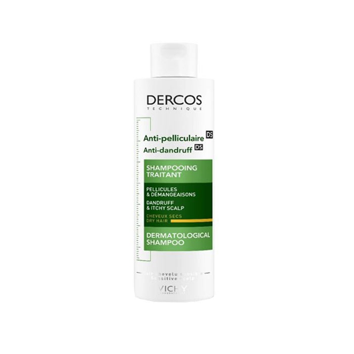 ВИШИ DERCOS ТРЕТИРАЩ ШАМПОАН ПРОТИВ ПЪРХОТ ЗА СУХ СКАЛП 200 мл. / VICHY DERCOS ANTI-DANDRUFF NOURISHING SHAMPOO