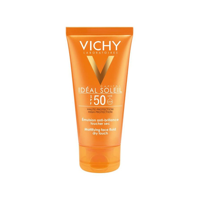ВИШИ SOLEIL МАТИРАЩ ФЛУИД - ЕМУЛСИЯ ЗА ЛИЦЕ SPF 50 50 мл. / VICHY SOLEIL SPF 50 ANTI - SHINE EMULSION DRY TOUCH SKIN CELL SUN PROTECTION