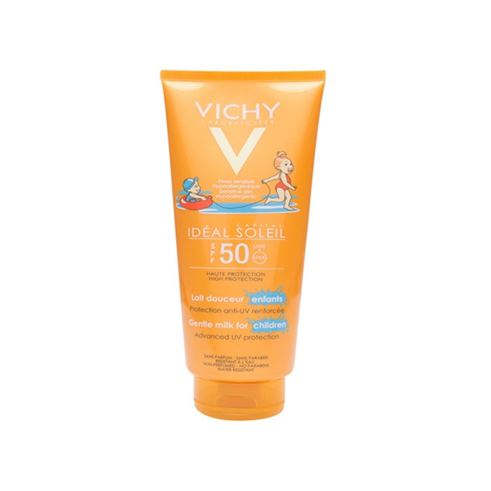 ВИШИ SOLEIL СЛЪНЦЕЗАЩИТНО МЛЯКО ЗА ДЕЦА SPF50 300 мл. / VICHY SOLEIL MILK FOR KIDS