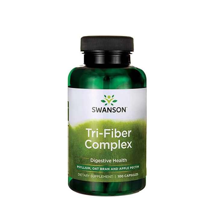 СУОНСЪН КОМПЛЕКС 3 ФИБРИ капсули 100 броя / SWANSON PREMIUM TRI - FIBER COMPLEX