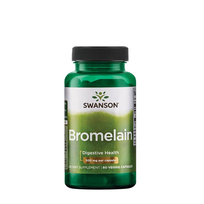 СУОНСЪН БРОМЕЛАИН МАКСИМАЛНА СИЛА капсули 500 мг 60 броя / SWANSON ULTRA MAXIMUM - STRENGTH BROMELAIN