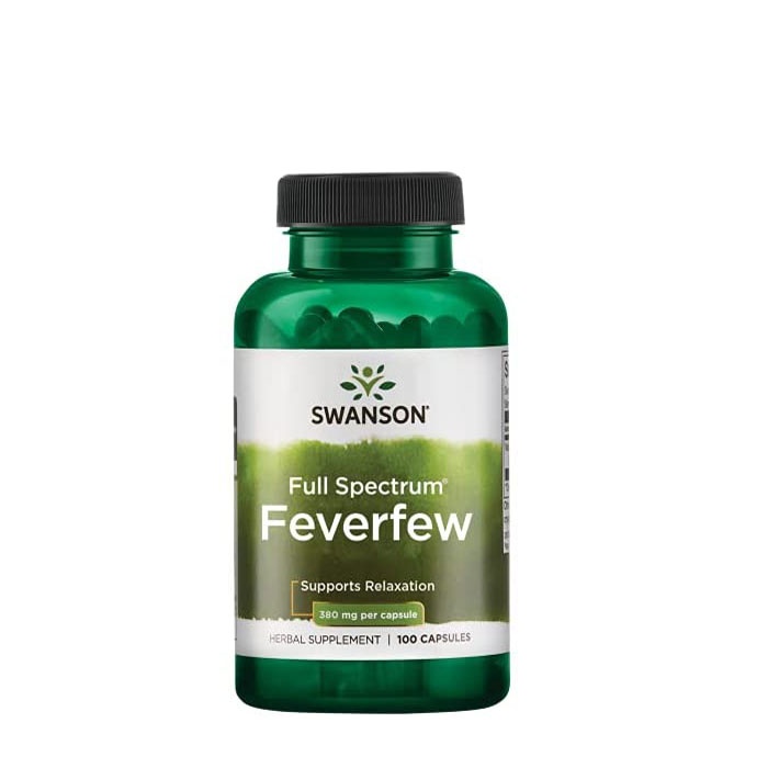 СУОНСЪН ВРАТИГА капсули 380 мг 100 броя / SWANSON PREMIUM FEVERFEW