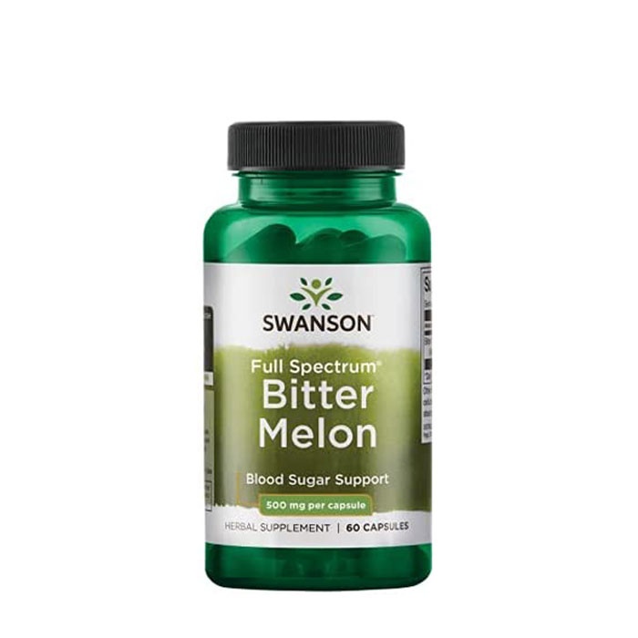 СУОНСЪН ГОРЧИВ ПЪПЕШ капсули 500 мг 60 броя / SWANSON BITTER MELON