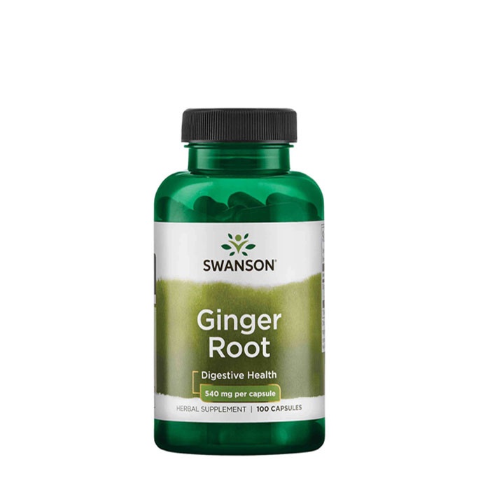 СУОНСЪН ДЖИНДЖИФИЛ КОРЕН капсули 540 мг 100 броя / SWANSON PREMIUM GINGER ROOT