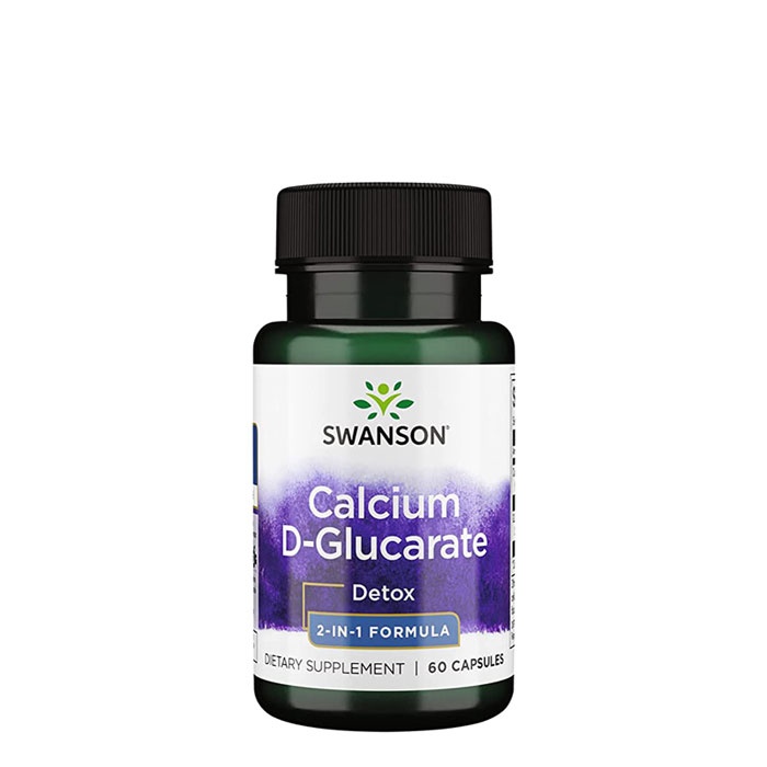 СУОНСЪН КАЛЦИЕВ D-ГЛЮКАРАТ капсули 60 броя / SWANSON CALCIUM D-GLUCARATE