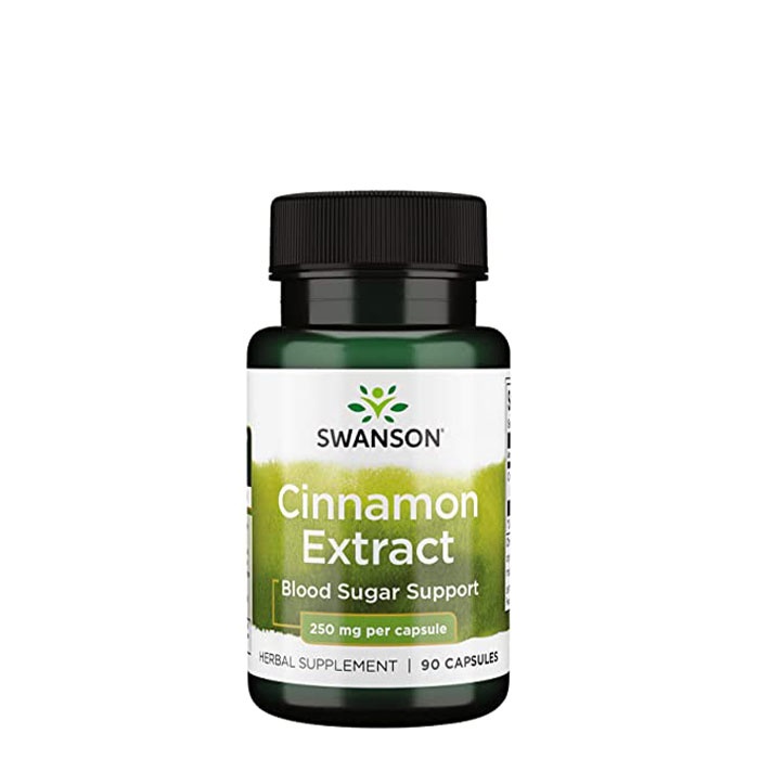 СУОНСЪН КАНЕЛА ЕКСТРАКТ капсули 250 мг 90 броя / SWANSON CINNAMON EXTRACT
