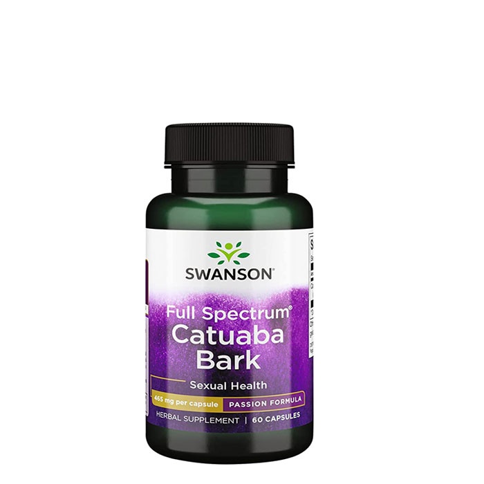 СУОНСЪН КАТУАБА БАРК капсули 465 мг 60 броя / SWANSON PREMIUM CATUABA BARK