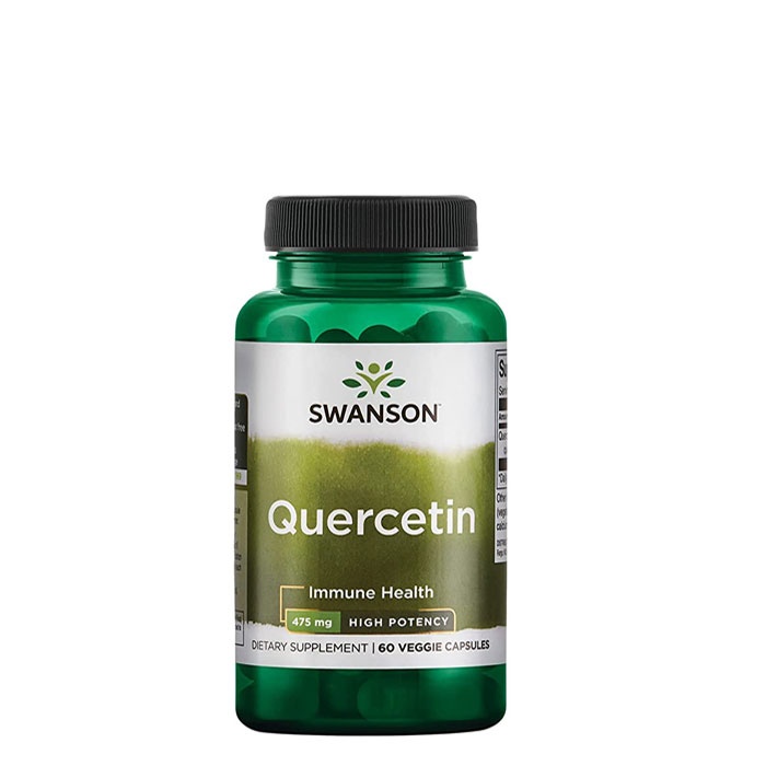 СУОНСЪН КВЕРЦЕТИН СЪС ЗАСИЛЕНО ДЕЙСТВИЕ капсули 475 мг 60 броя / SWANSON PREMIUM HIGH POTENCY QUERCETIN