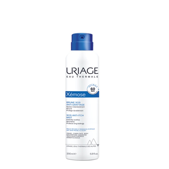 УРИАЖ XEMOSE SOS УСПОКОЯВАЩ СПРЕЙ 200 мл. / LABORATORIES URIAGE XEMOSE SOS ANTI - ITCH MIST