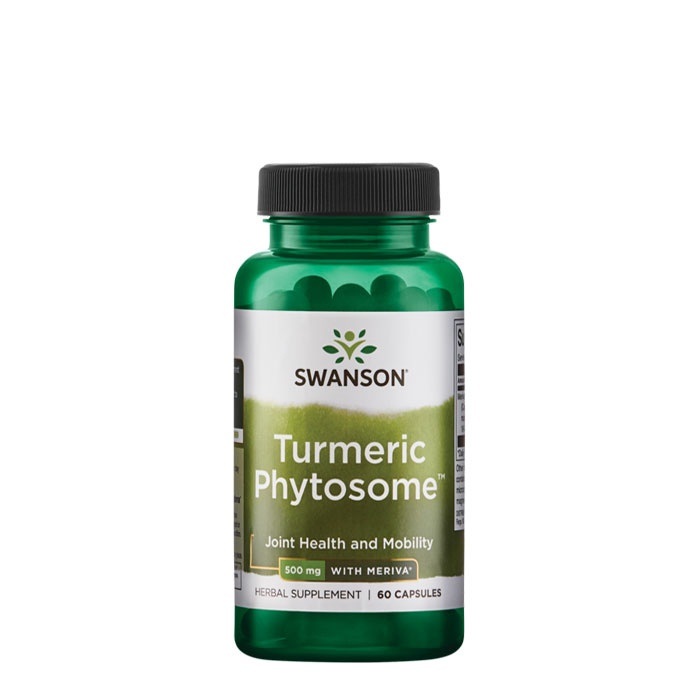 СУОНСЪН ФИТОЗОМ ОТ КУРКУМА капсули 500 мг. 60 броя SWU493 / SWANSON TURMERIC PHYTOSOME WITH MERIVA
