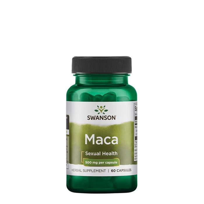 СУОНСЪН МАКА капсули 500 мг. 60 броя / SWANSON MACA