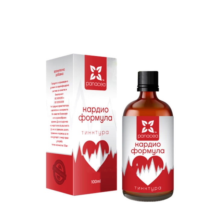 ПАНАЦЕЯ ТИНКТУРА КАРДИО ФОРМУЛА 100 мл. / PANACEA TINCTURE CARDIO FORMULA