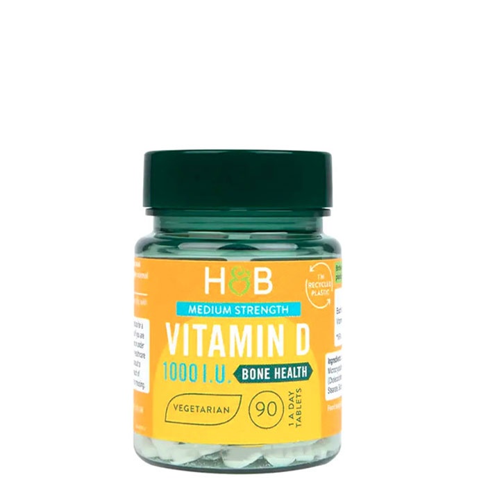 ВИТАМИН D3 таблетки 25 мкг 1000 IU 90 броя / HOLLAND & BARRETT VITAMIN