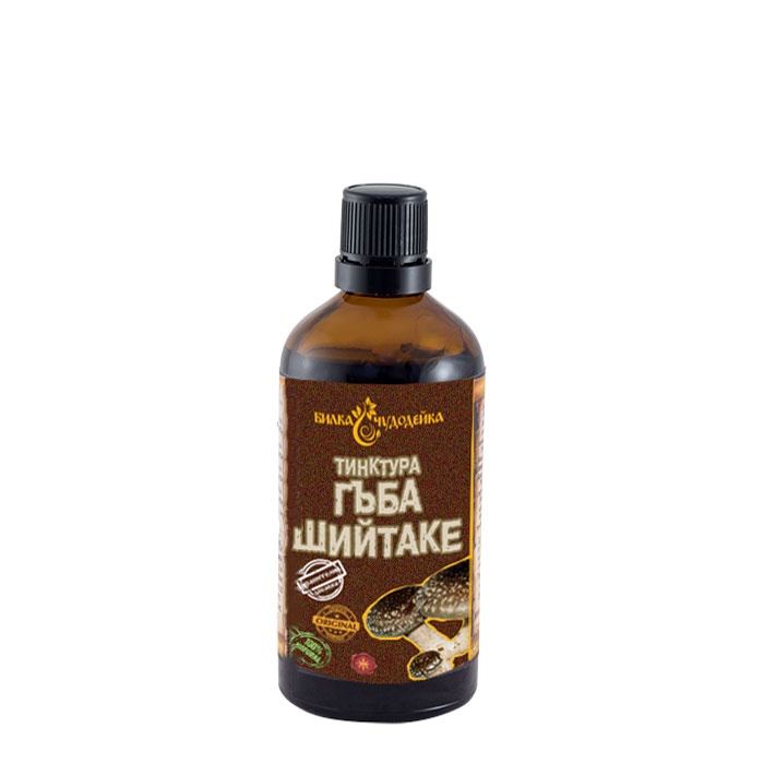 БИЛКА ЧУДОДЕЙКА ТИНКТУРА ГЪБА ШИЙТАКЕ 100 мл. / BILKA CHUDODEYKA TINCTURE SHIITAKE