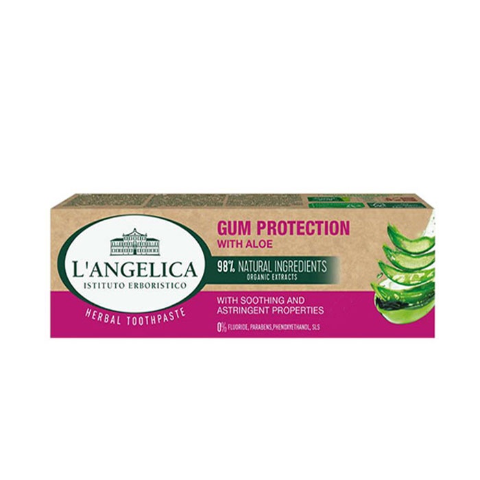 ПАСТА ЗА ЗЪБИ ЗАЩИТА ЗА ВЕНЦИТЕ С АЛОЕ 75 мл. / L&#039;ANGELICA GUM PROTECTION WITH ALOE TOOTHPASTE