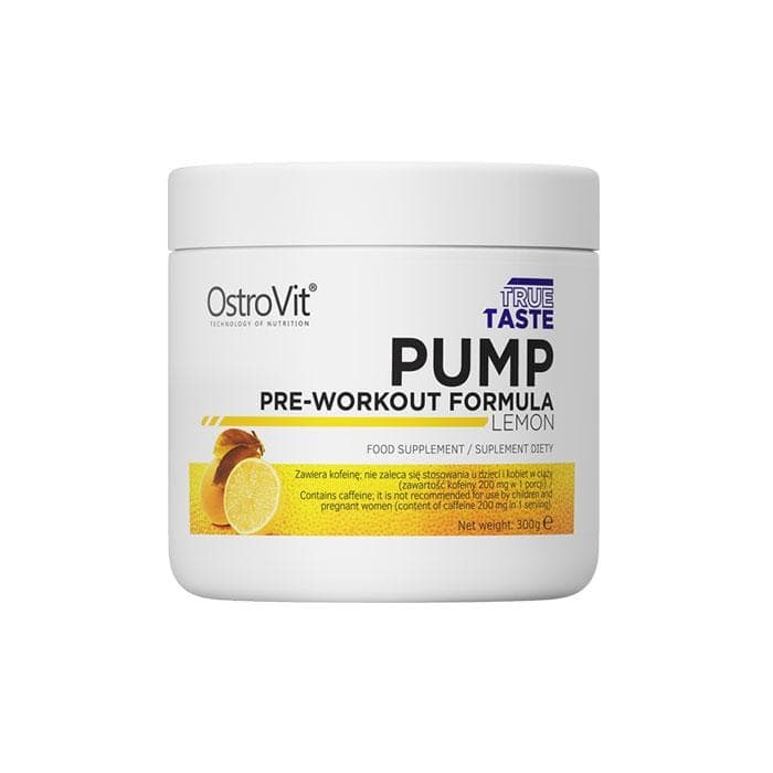 ОСТРОВИТ ПЪМП ПРЕ-УЪРКАУТ ФОРМУЛА ОВКУСЕНА прах 300 гр. / OSTROVIT PUMP PRE-WORKOUT FORMULA 300 gr.