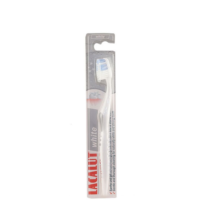 ЧЕТКА ЗА ЗЪБИ ЛАКАЛУТ ИЗБЕЛВАЩА / LACALUT WHITE TOOTHBRUSH