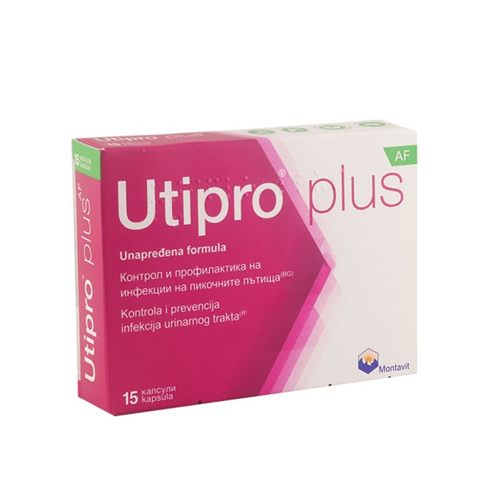 УТИПРО ПЛЮС AF капсули 15 броя / MONTAVIT UTIPRO PLUS AF
