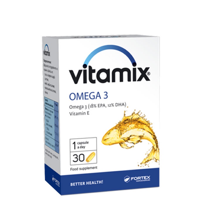 ВИТАМИКС ОМЕГА 3 капсули 30 броя / FORTEX VITAMUX OMEGA 3