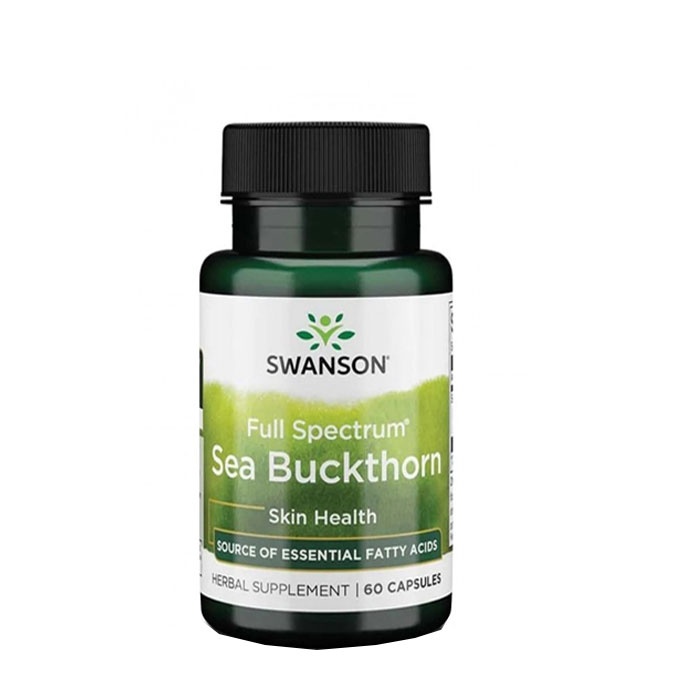 СУОНСЪН МОРСКИ ЗЪРНАСТЕЦ капсули 400 мг 60 броя / SWANSON FULL SPECTRUM SEA BUCKTHORN
