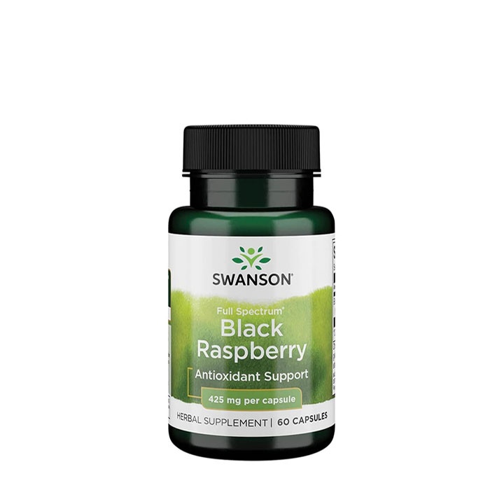 СУОНСЪН ПЪЛЕН СПЕКТЪР ЧЕРНА МАЛИНА капсули 425 мг 60 броя SW1141 / SWANSON FULL SPECTRUM BLACK RASPBERRY