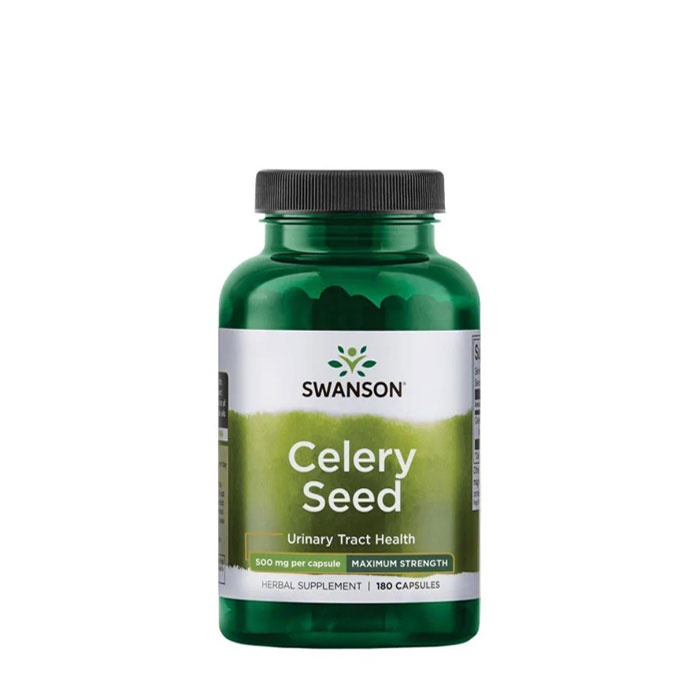 СУОНСЪН СЕМЕНА ОТ ЦЕЛИНА 500 мг 180 броя / SWANSON CELERY SEED