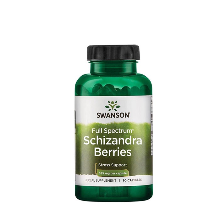 СУОНСЪН ПЛОДОВЕ ОТ ШИЗАНДРА ФУЛ СПЕКТРУМ капсули 525 мг 90 броя / SWANSON FULL SPECTRUM SCHIZANDRA BERRRIES