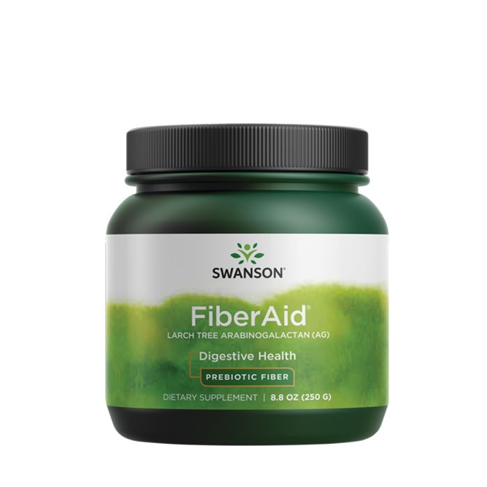 СУОНСЪН ФАЙБЪРЕЙД АРАБИНОГАЛАКТАН ОТ ЛИСТВЕНИЦА прах 250 грама / SWANSON FIBER AID ARABINOGALACTAN FROM LARCH