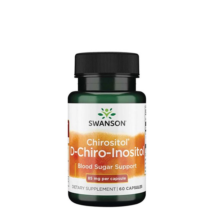 СУОНСЪН D-ХИРО ИНОЗИТОЛ капсули 60 броя / SWANSON D-CHIRO-INOSITOL