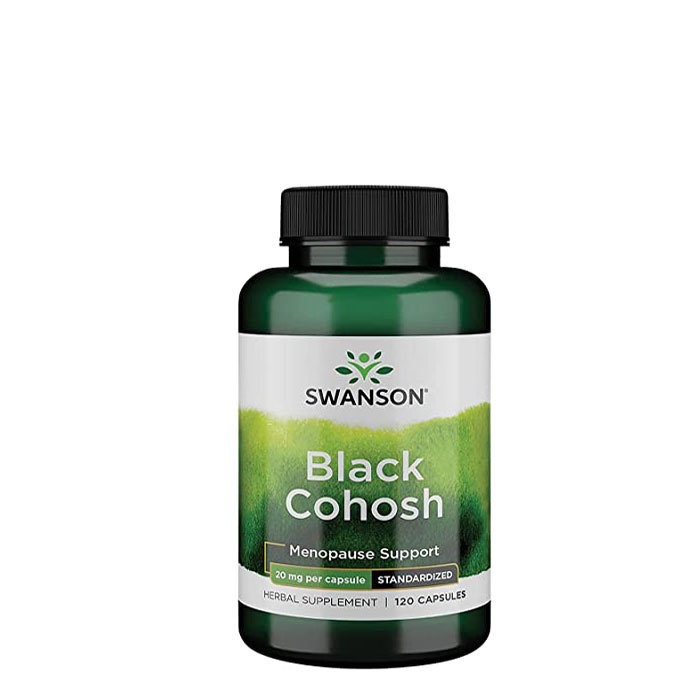 СУОНСЪН ЧЕРЕН КОХОШ капсули 20 мг 120 броя / SWANSON BLACK COHOSH