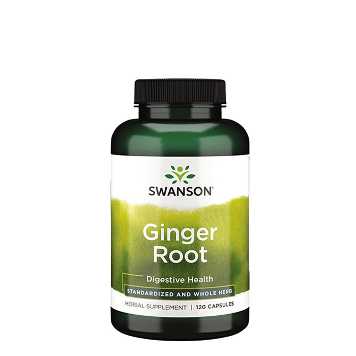 СУОНСЪН ДЖИНДЖИФИЛ КОРЕН капсули 250 мг. 120 броя SWH025 / SWANSON SUPERIOR HERBS GINGER ROOT