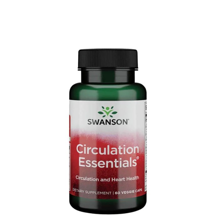 СУОНСЪН ДОБАВКА ЗА НОРМАЛНА ЦИРКУЛАЦИЯ НА КРЪВТА капсули 60 броя / SWANSON CODITION SPECIFIC FORMULAS CIRCULATION ESSENTIALS