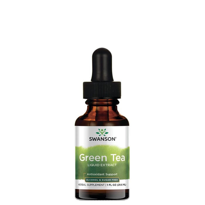 СУОНСЪН ЗЕЛЕН ЧАЙ течен екстракт 29.6 мл / SWANSON GREEN TEA LIQUID EXTRACT