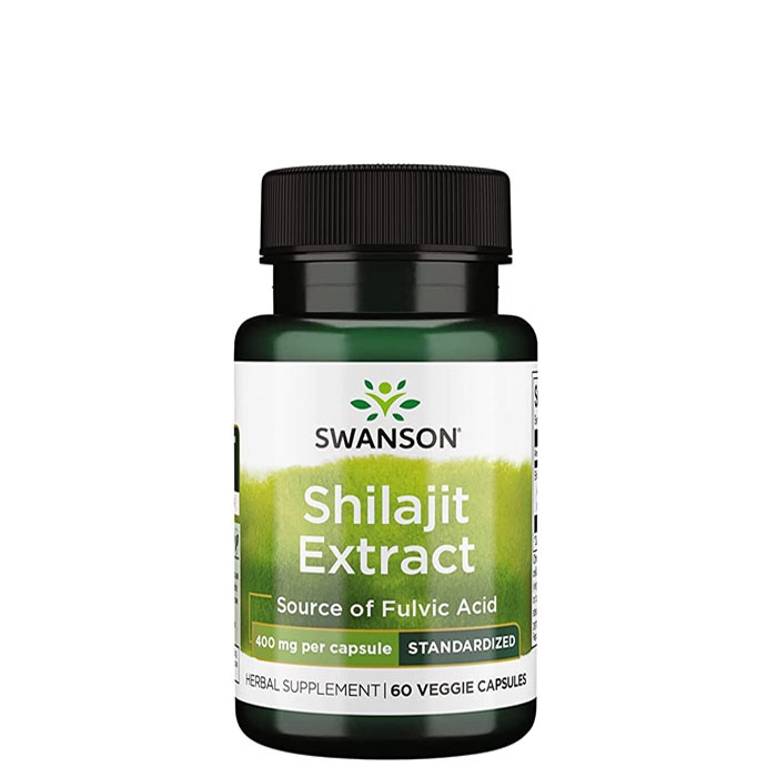 СУОНСЪН ШИЛАЖИТ ЕКСТРАКТ капсули 400 мг 60 броя / SWANSON SHILAJIT EXTRACT