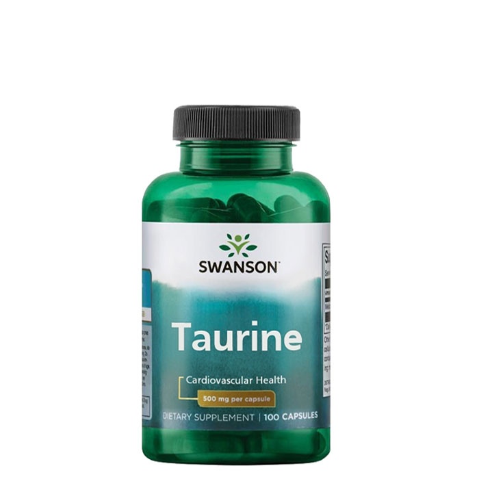 СУОНСЪН ТАУРИН капсули 500 мг 100 броя / SWANSON TAURINE