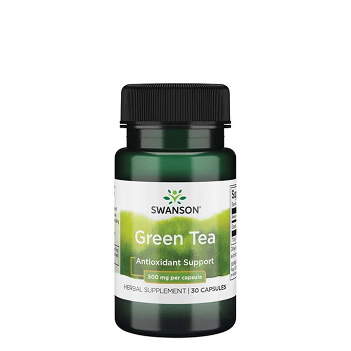 СУОНСЪН ЗЕЛЕН ЧАЙ капсули 500 мг 30 броя / SWANSON GREEN TEA