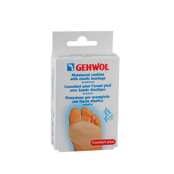 ГЕВОЛ ПЛАСТИР/ ЕЛАСТИЧЕН БИНТ ЗА СТЪПАЛО СРЕДЕН 1 брой / GEHWOL METATARSAL CUSHION WITH ELASTIC BANDAGE