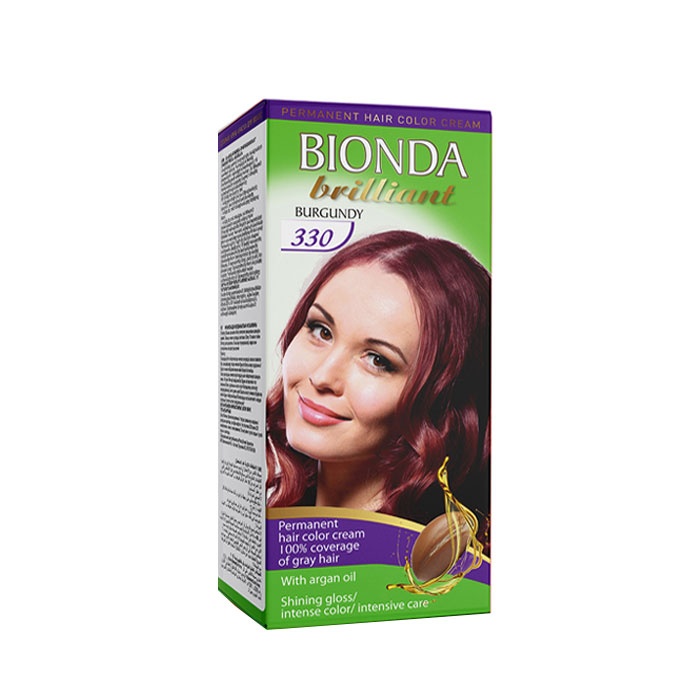 БОЯ ЗА КОСА БИОНДА BRILLIANT 330 БУРГУНДИ / BIONDA BRILIANT 330 BURGUNDY