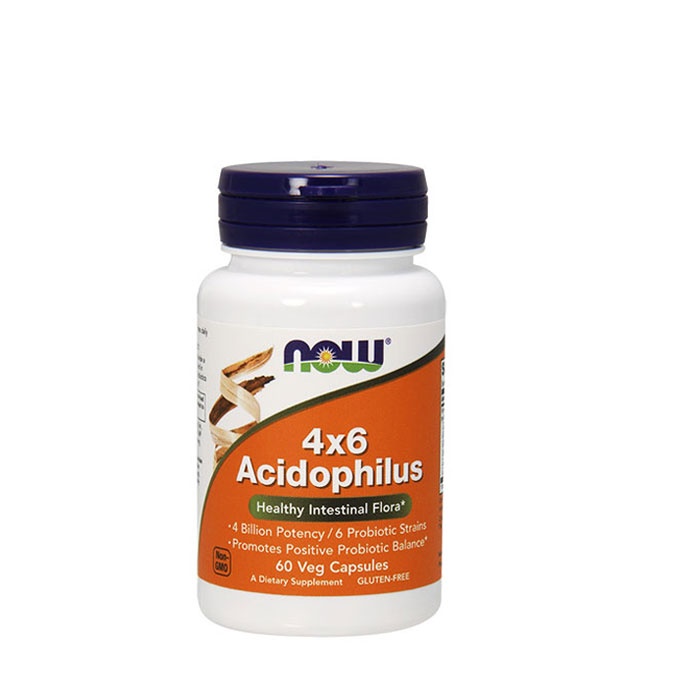 НАУ ФУДС АЦИДОФИЛУС капсули 60 броя / NOW FOODS ACIDOPHILUS