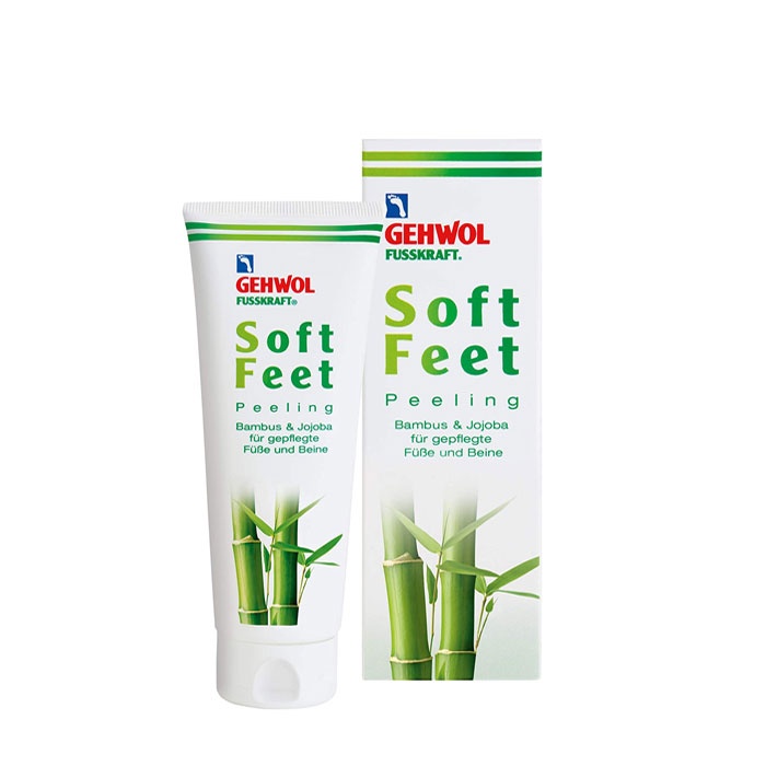 ГЕВОЛ FUSSKRAFT БАМБУКОВ ПИЛИНГ 125 мл. / GEHWOL FUSSKRAFT SOFT FEET SCRUB WITH BAMBOO AND JOJOBA