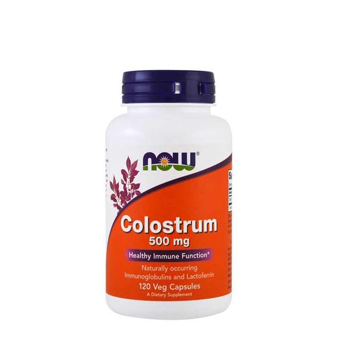 НАУ ФУДС КОЛАСТРА капсули 500 мг. 120 броя / NOW FOODS COLOSRUM