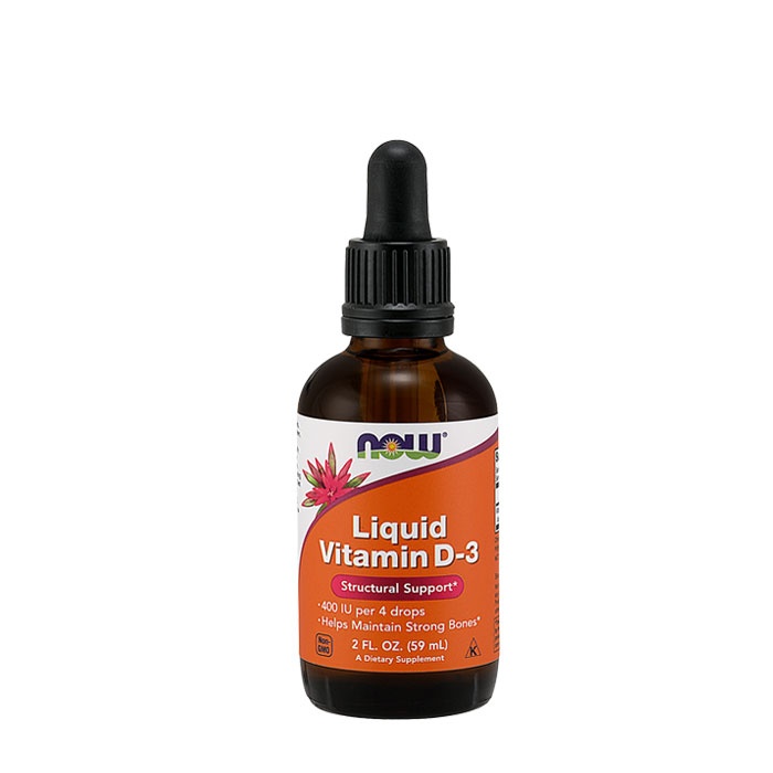 НАУ ФУДС ВИТАМИН D3 течен 60 мл. / NOW FOODS VITAMIN D 3 LIQUID
