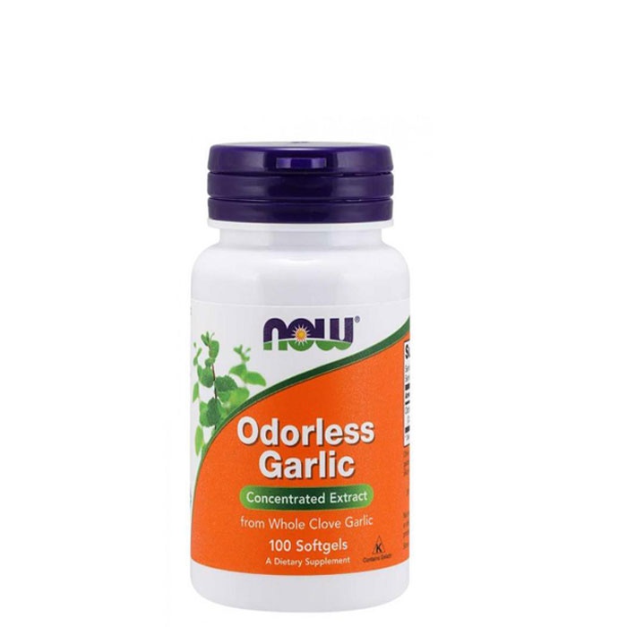 НАУ ФУДС ЧЕСЪН капсули 100 броя / NOW FOODS GARLIC