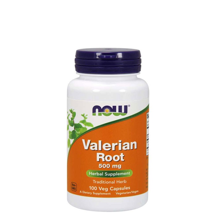 НАУ ФУДС ВАЛЕРИАНА капсули 500 мг. 100 броя / NOW FOODS VALERIAN ROOT