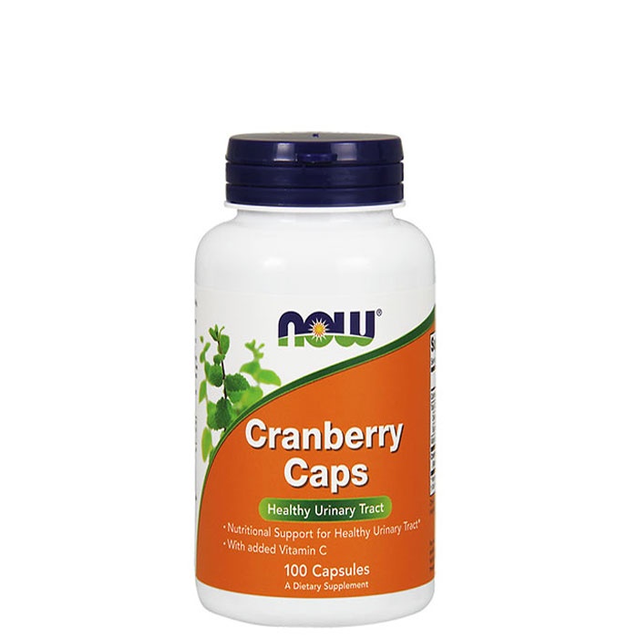 НАУ ФУДС БОРОВИНКА ЕКСТРАКТ капсули 100 броя / NOW FOODS CRANBERRY CONCENTRATE