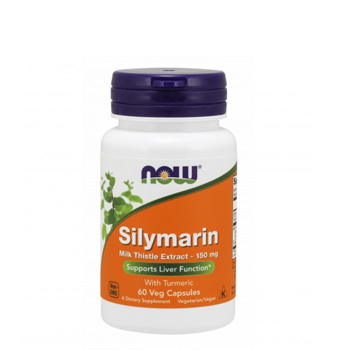 НАУ ФУДС СИЛИМАРИН капсули 150 мг. 60 броя / NOW FOODS SILYMARIN