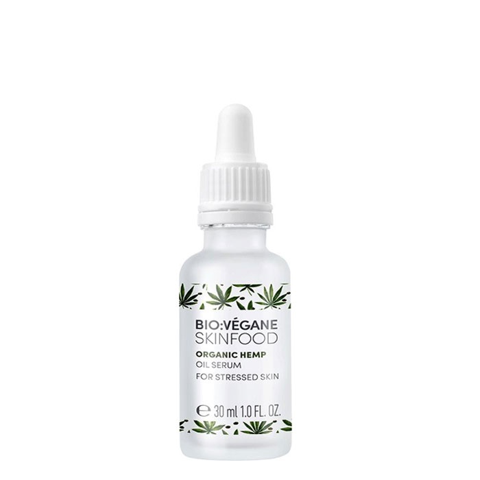 БИО ВЕГАН СКИН ФУУД БИО КОНОП СЕРУМ-ОЛИО ЗА СТРЕСИРАНА КОЖА 30 мл. / BIO VEGAN SKINFOOD ORGANIC HEMP OIL SERUM FOR COMBINATION SKIN